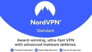 NordVPN Standard VPN Service (10 Devices, 1 Year)