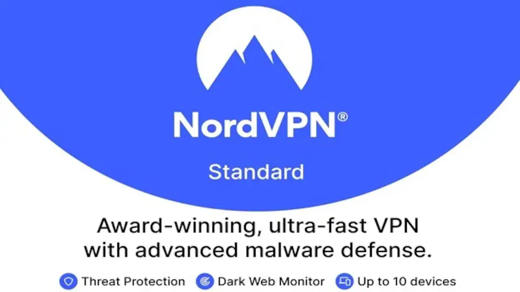 NordVPN Standard VPN Service (10 Devices, 1 Year)