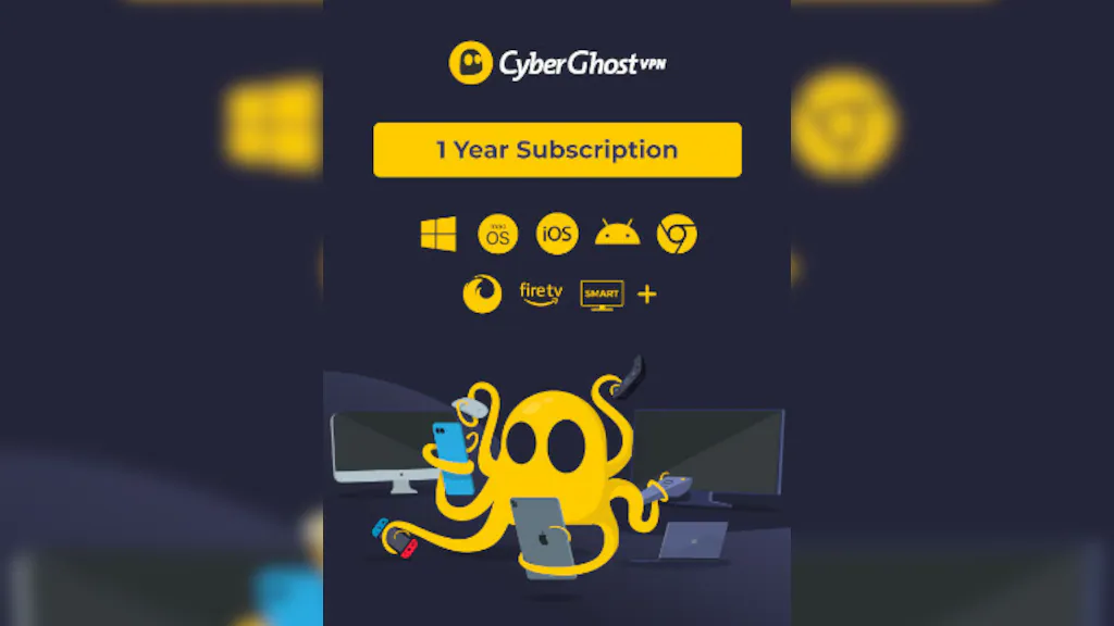 CyberGhost VPN (7 Devices, 1 Year) – image 2