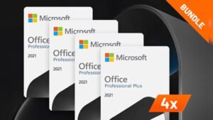 Office 2021 Professional Plus x4 Bundle (PC Key)