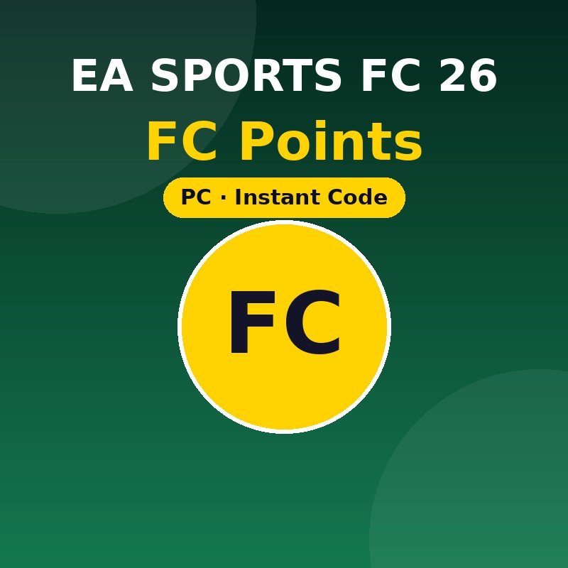 شحن نقاط فيفا FC 26 للكمبيوتر